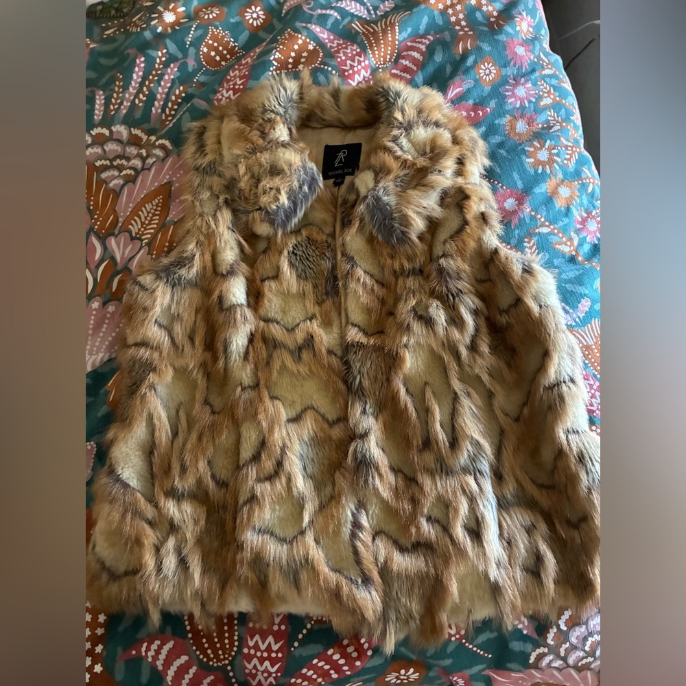 Rachel Zoe Faux Fur Vest
